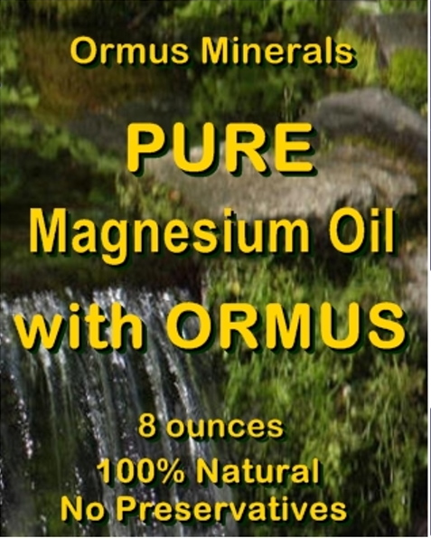 Ormus Minerals -Pure Magnesium Oil with ORMUS