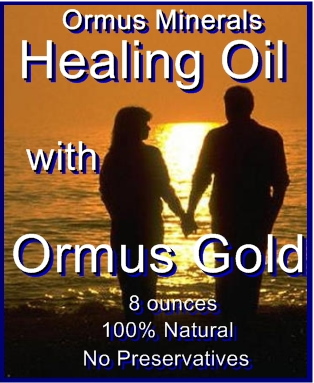 Ormus Minerals -Healing Oil with Ormus Gold